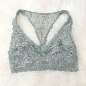 VICTORIA’S SECRET Sage Green Feminine Lace Bralette